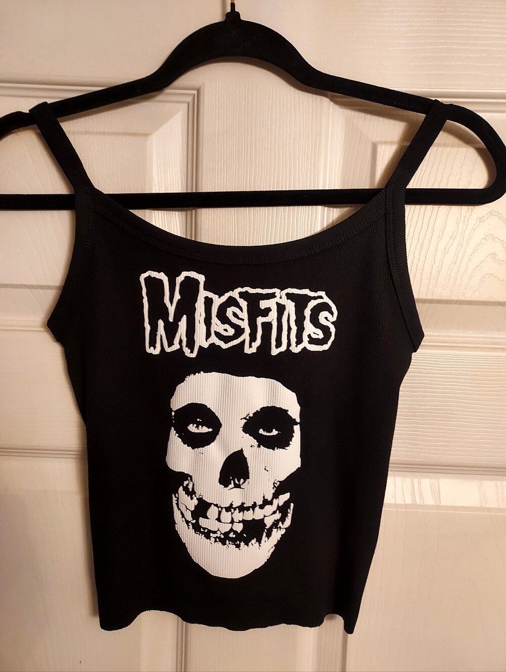 Misfits crop top Skull misfits  tank top misfits shirt Halloween Crop Top